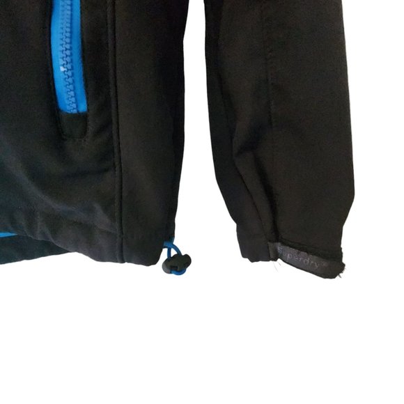 Superdry‎ Softshell Original Windtrekker Black Hooded Jacket Size M - Picture 5 of 14